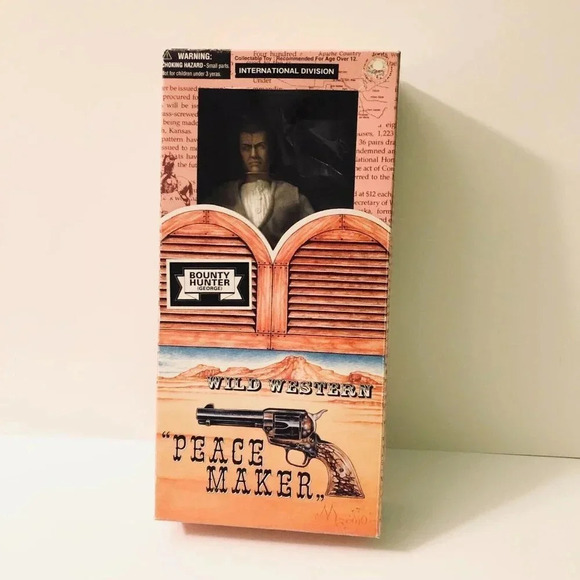 1999 Yamato  Co Bounty Hunter George Peace Maker Wild West 11 Inch Figure - Picture 1 of 16